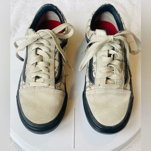 Vans Old Skool Supreme Grid White Size 7 Men’s